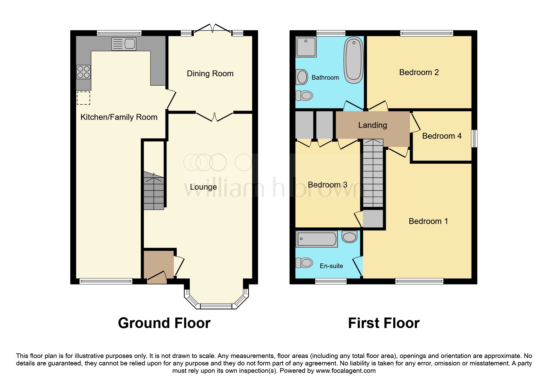 Cliffe House, Princess Road, Mexborough floorplan