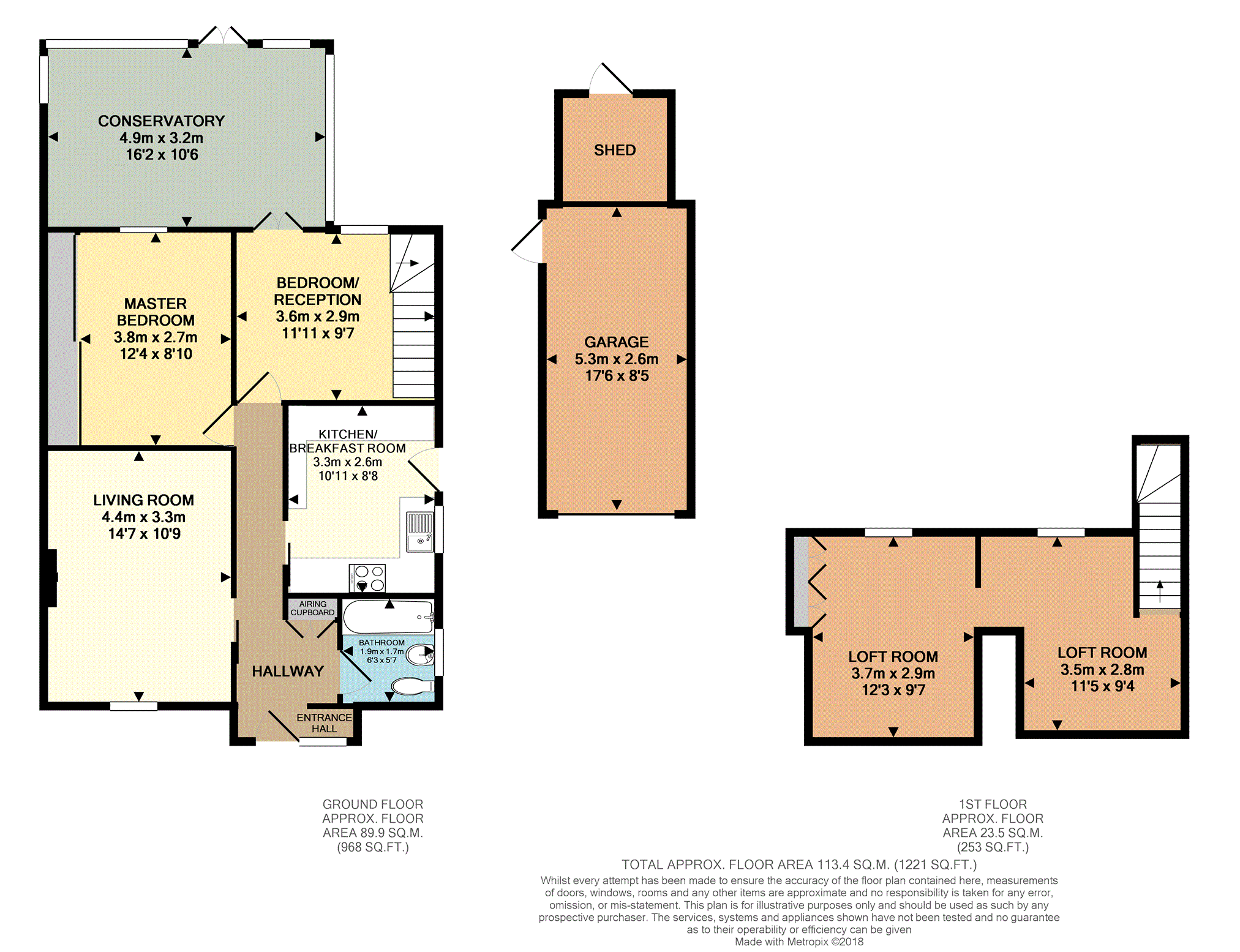 2 Bedrooms Semi-detached bungalow for sale in Norman Road, Barton Le Clay MK45