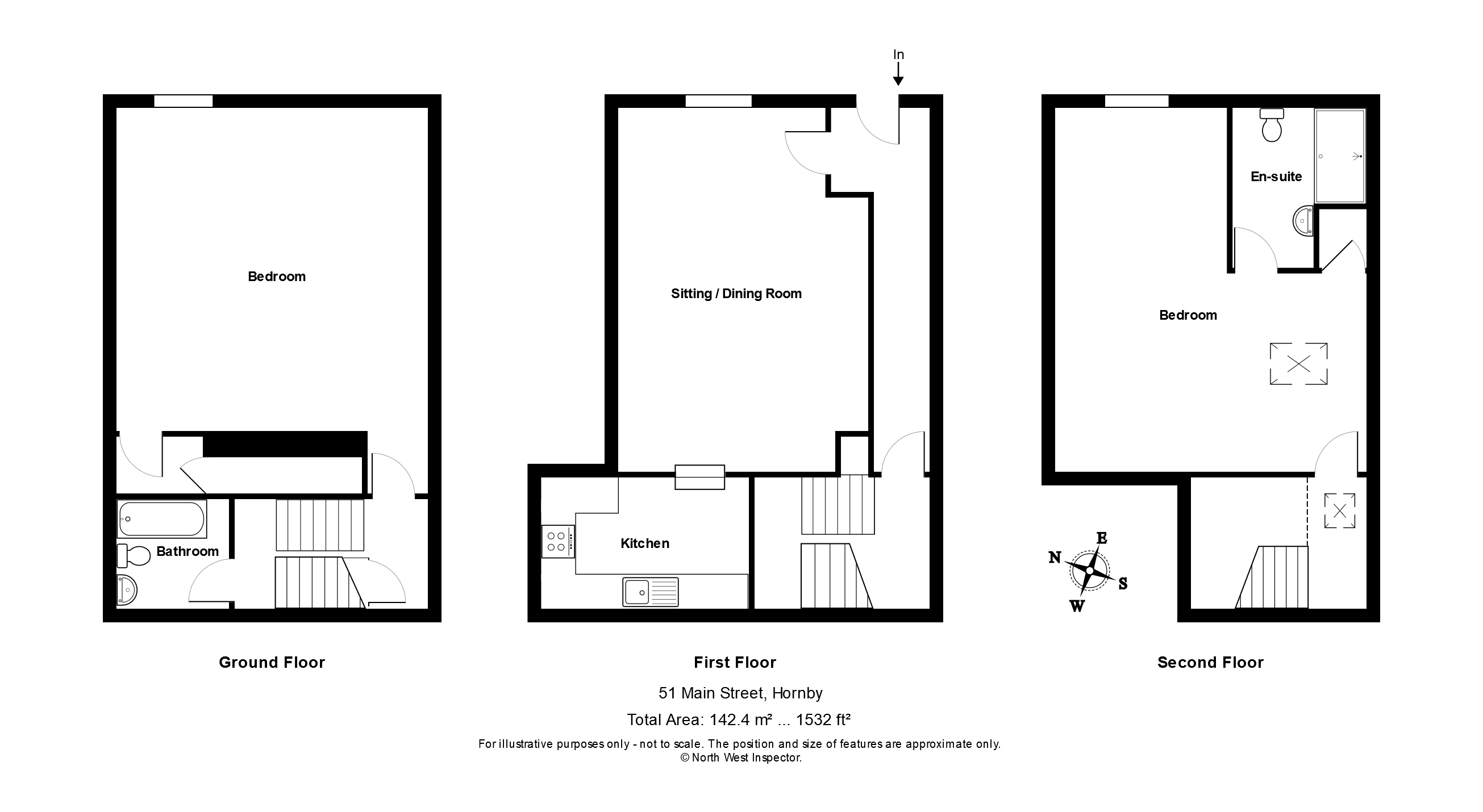 2 bed terraced house for sale in Main Street, Hornby, Lancaster LA2