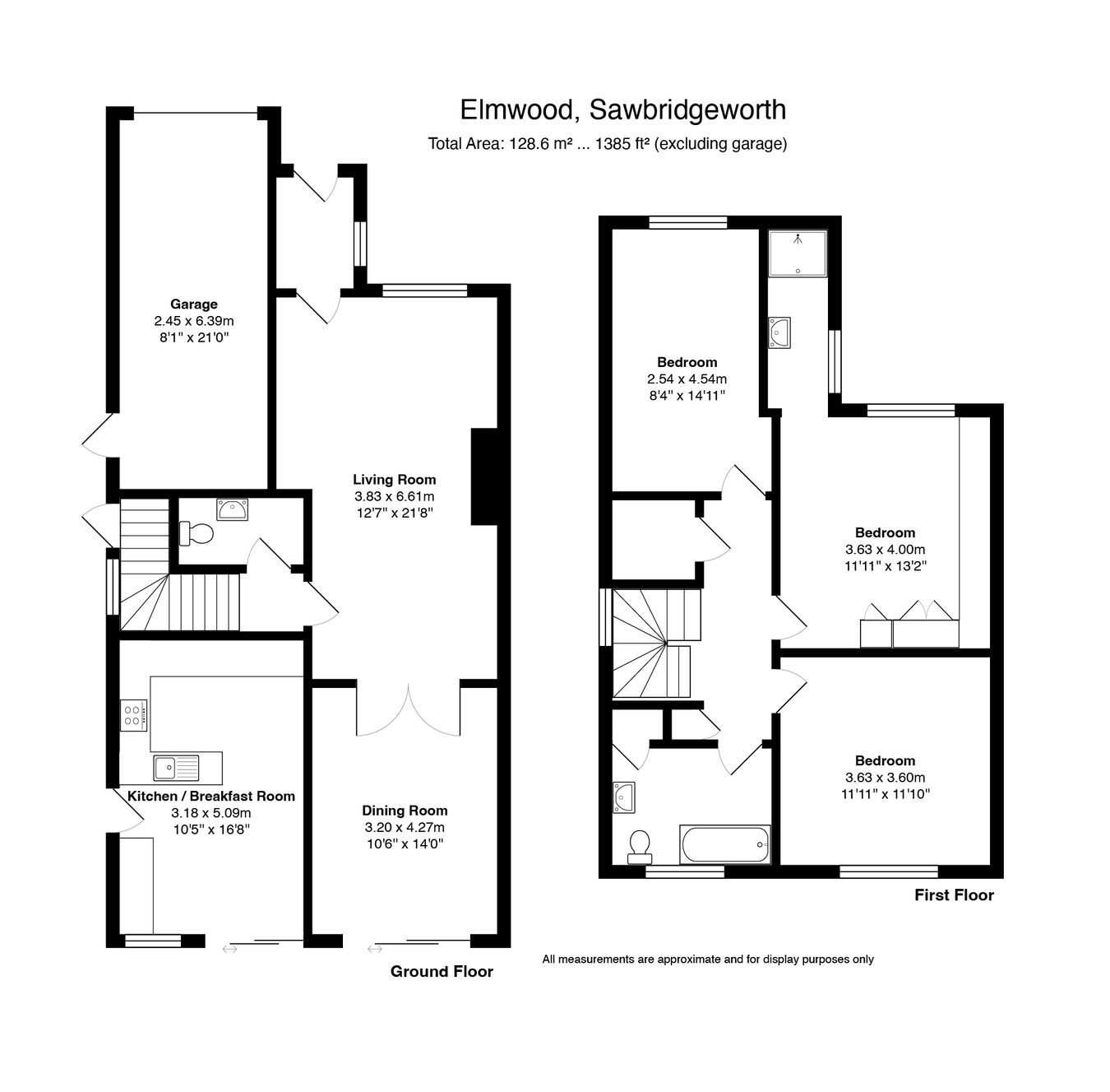 99, Elmwood, Sawbridgeworth floorplan