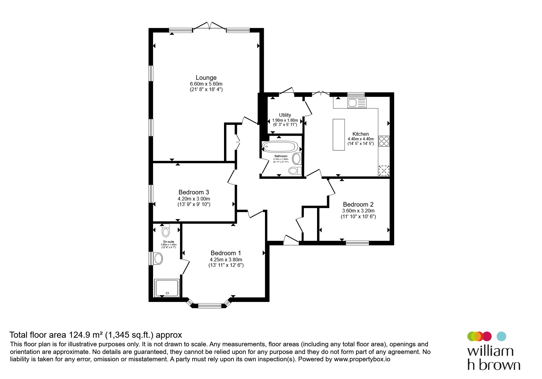 1, Field Close, Halstead floorplan