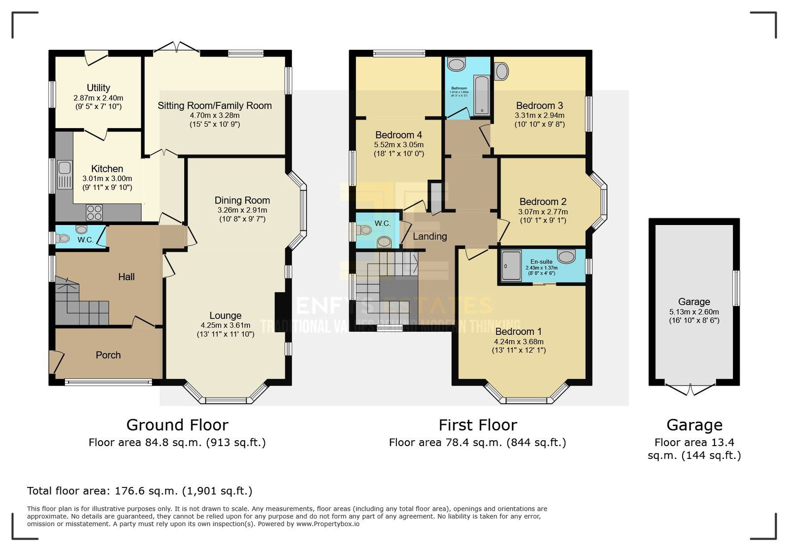 124,Arbury, Deganwy Road, Llandudno floorplan