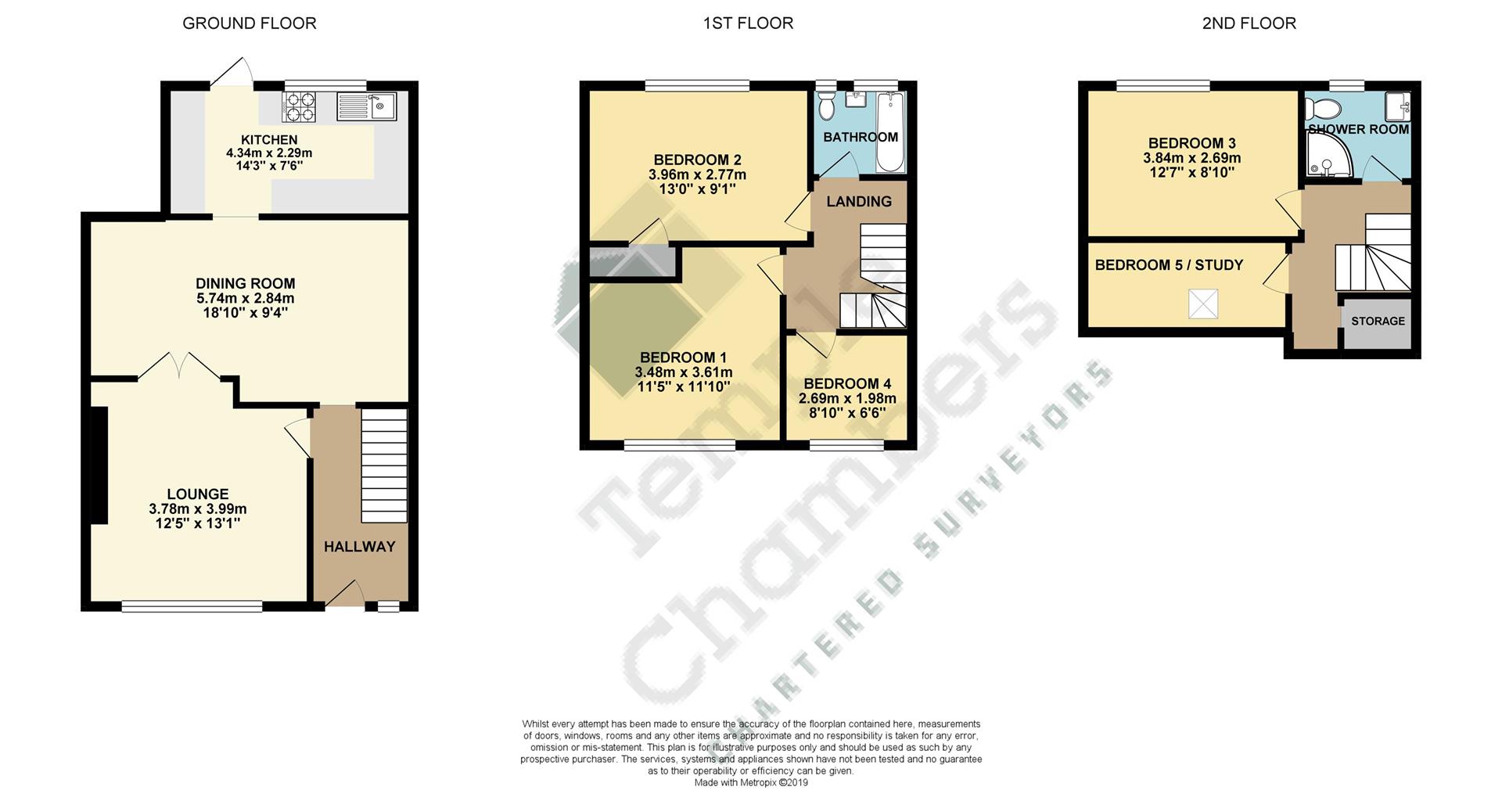 4 Bedrooms Terraced house for sale in Barrow Lane, West Cheshunt, Herts EN7