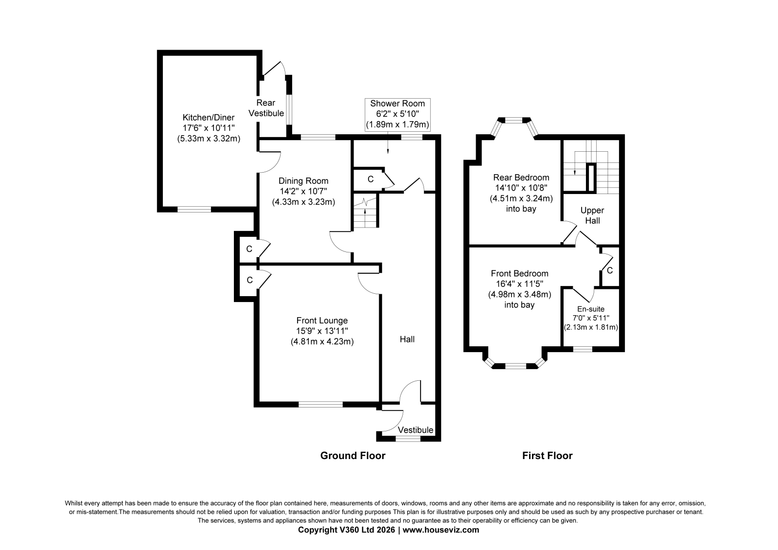 46 Beresford Terrace, Ayr floorplan