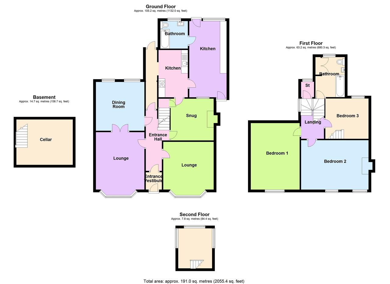 Highgate Road, Walsall WS1, 3 bedroom detached house for sale