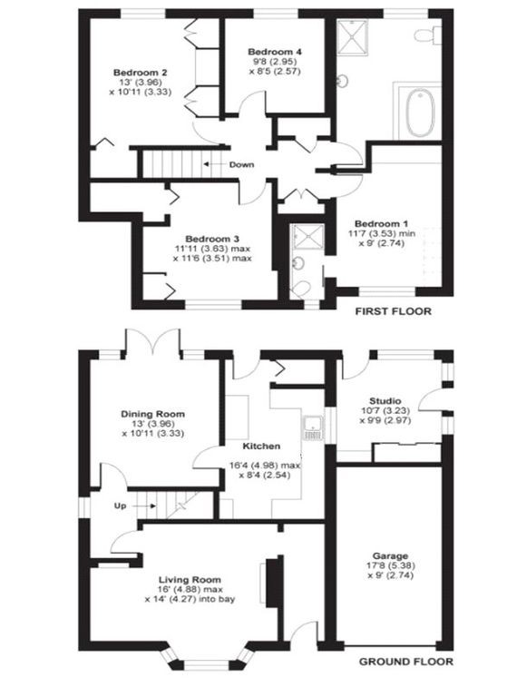 112, Cove Road, Farnborough floorplan