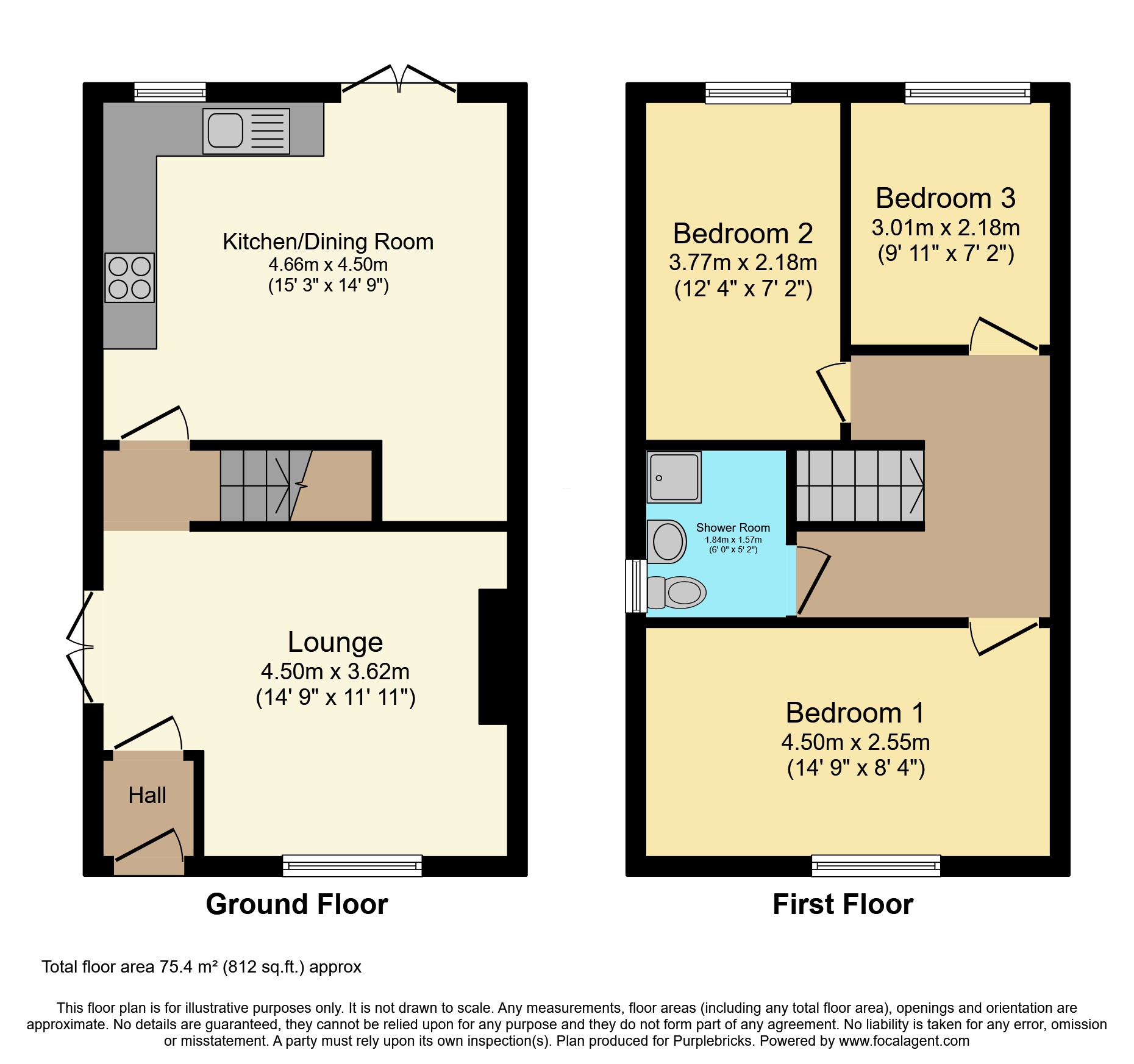 33, Lord street, Bury floorplan
