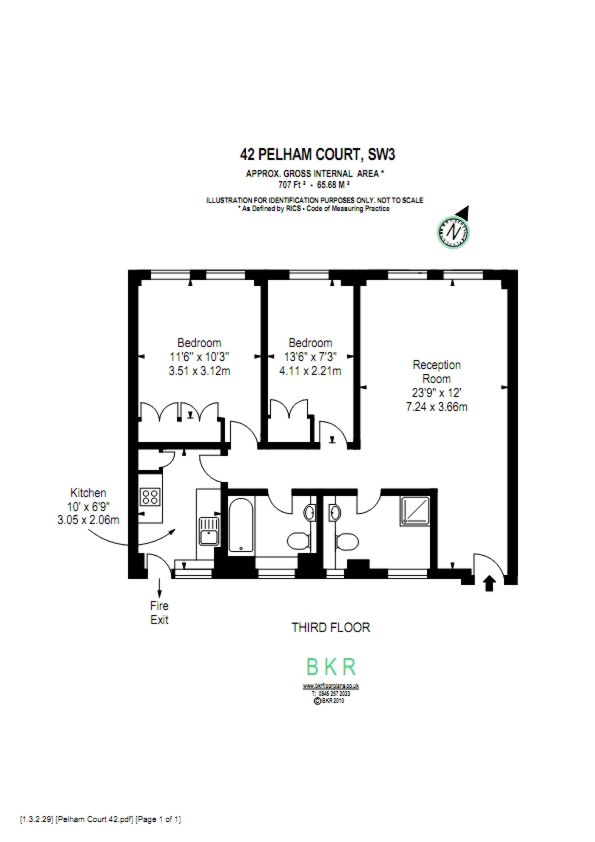 2 Bedrooms Flat to rent in Pelham Court, Fulham Road, Chelsea SW3