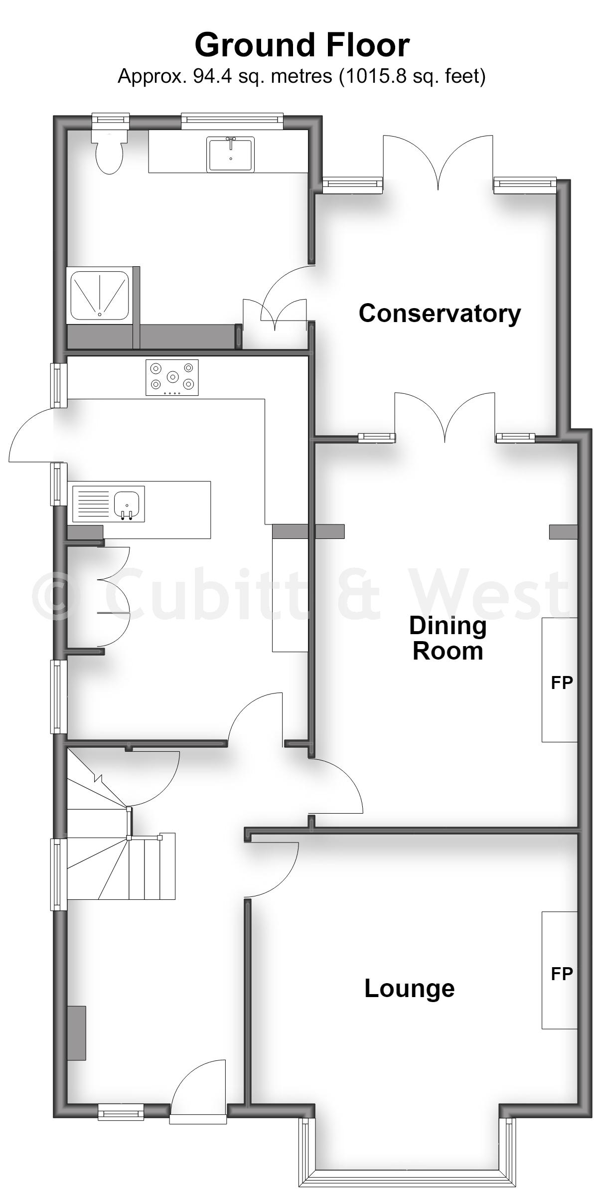 106, Mayfield Road, South Croydon floorplan