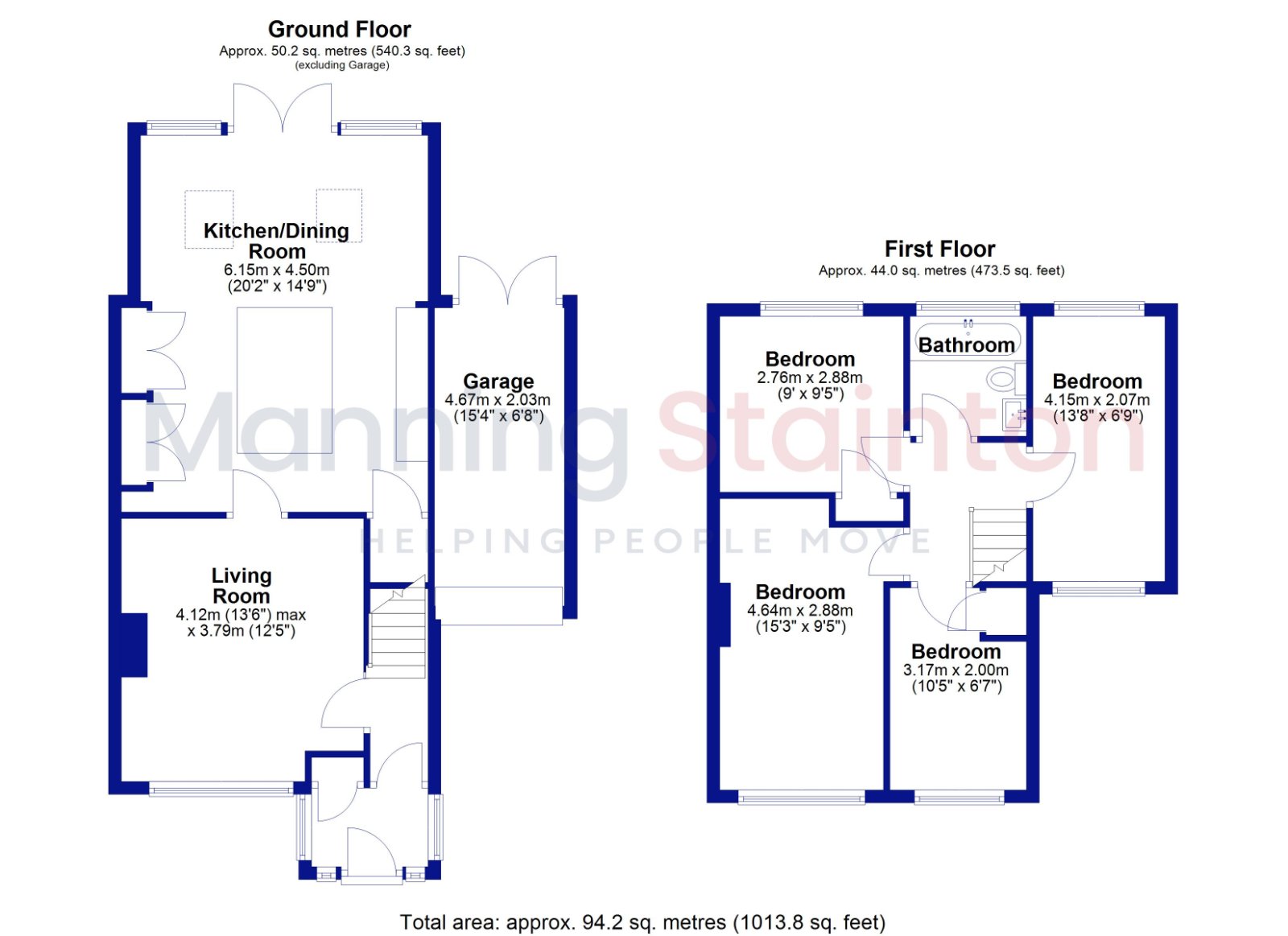 104, Newlaithes Road, Leeds floorplan