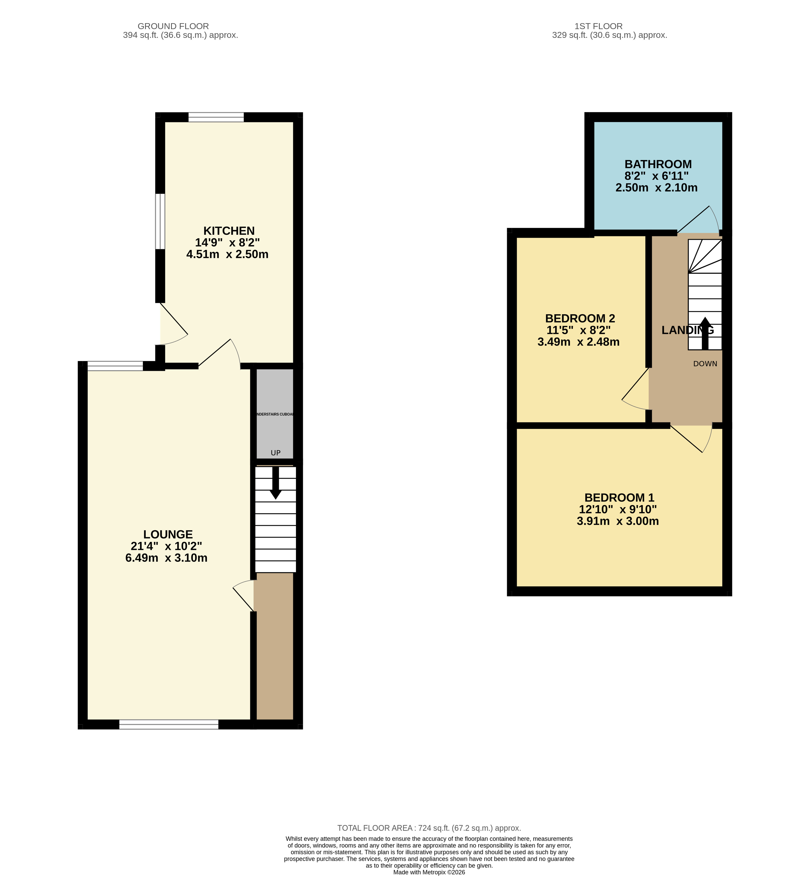 6, Hereford Street, Cardiff floorplan