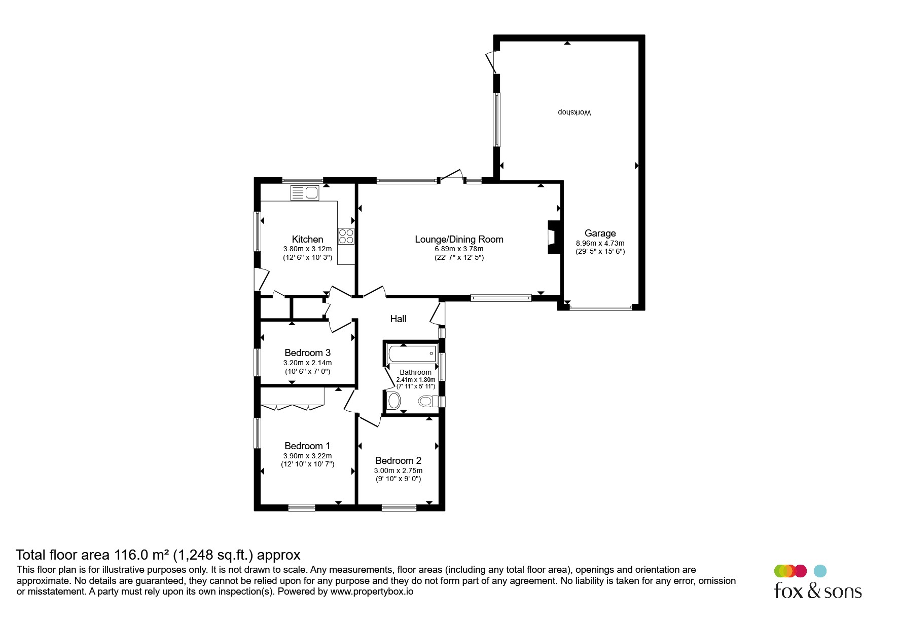 3, Herbert Road, Salisbury floorplan