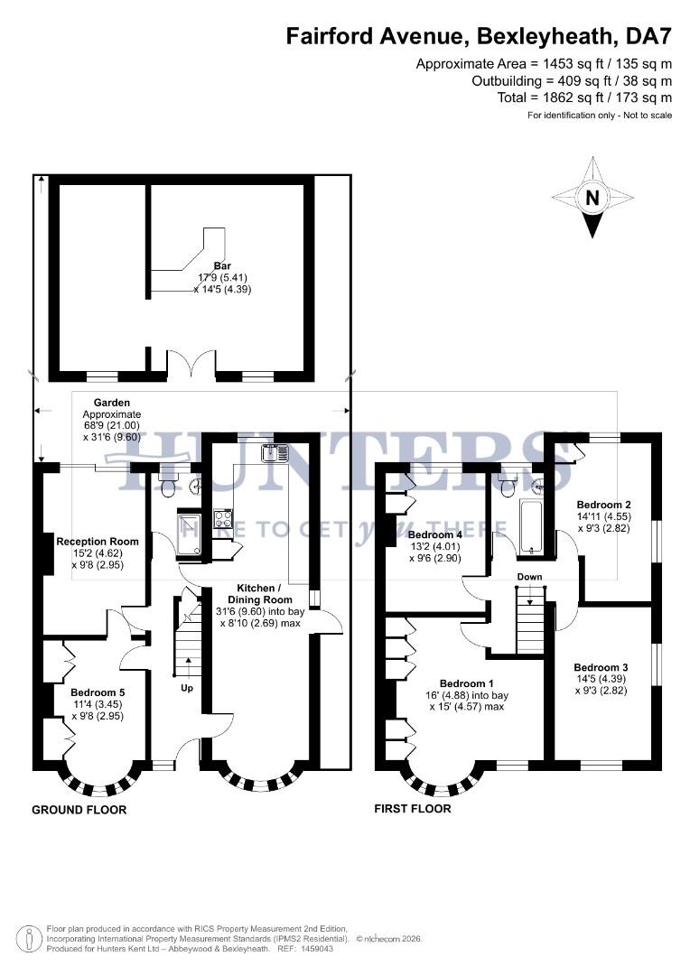 20, Fairford Avenue, Bexleyheath floorplan