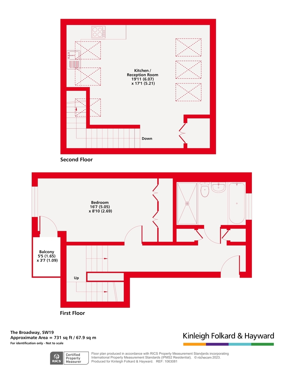 Flat 4, 60, Broadway Court, London floorplan