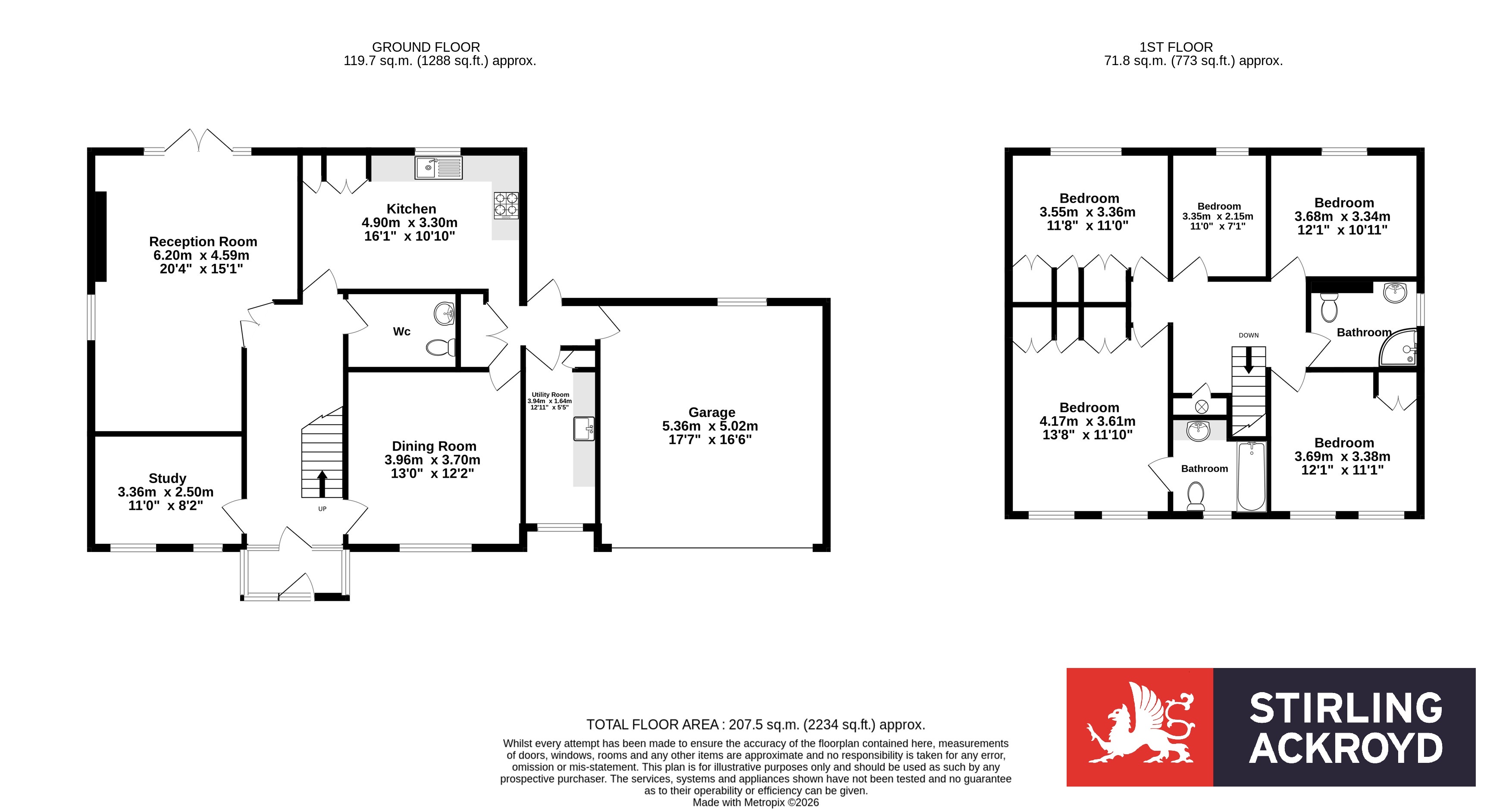 Tillington,, Ridgway Road, Woking floorplan
