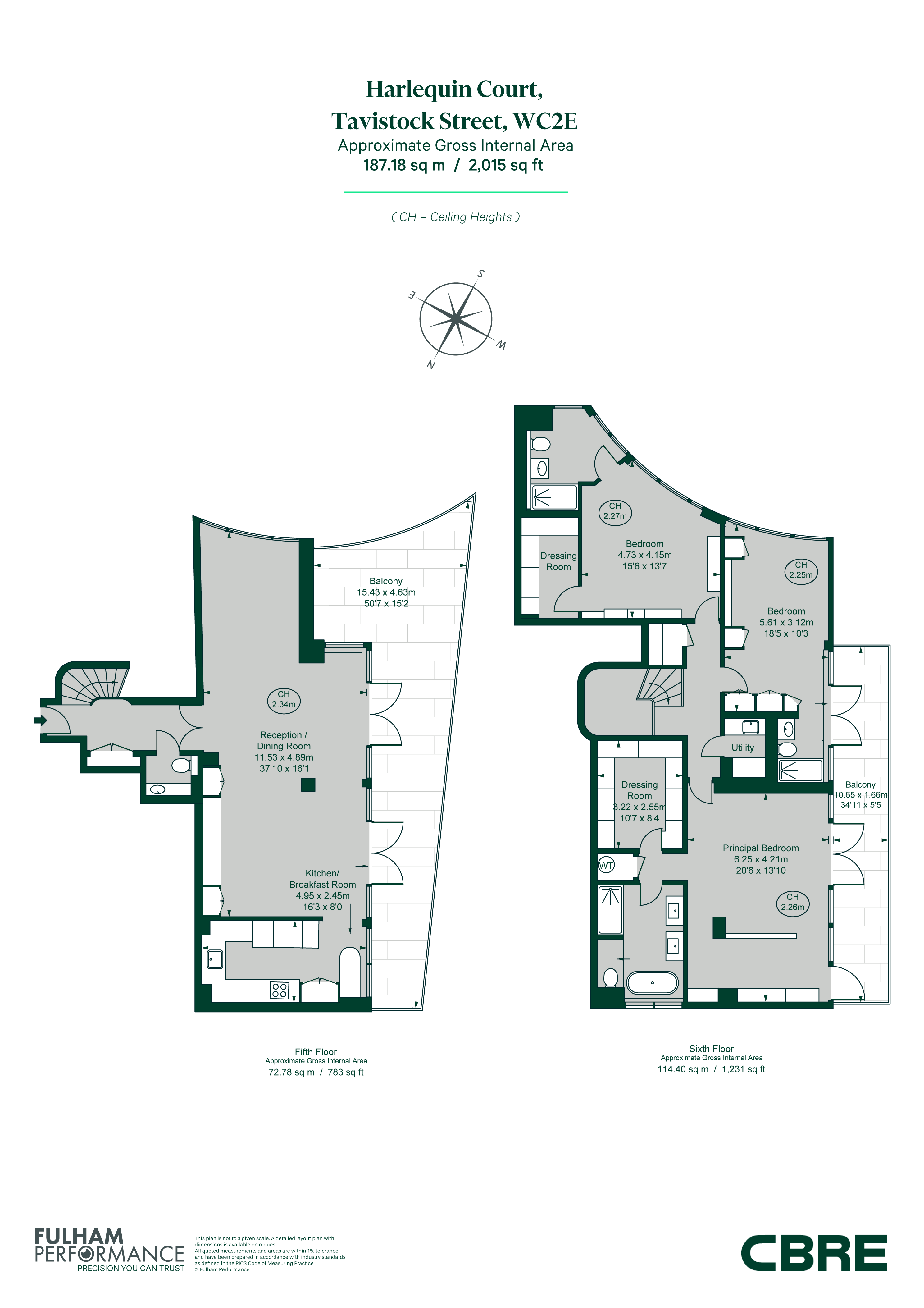 Tavistock St, Covent Garden floorplan