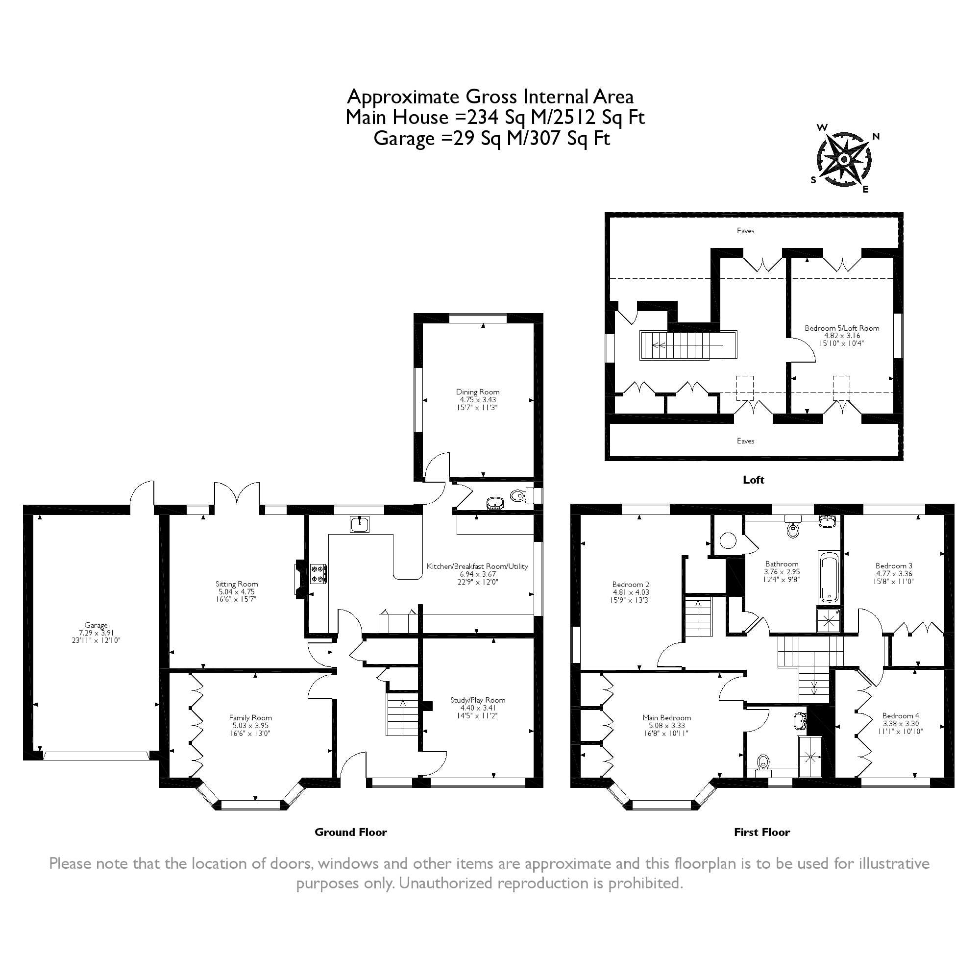 5 Bedrooms Detached house for sale in Longhurst Road, East Horsley, Leatherhead KT24