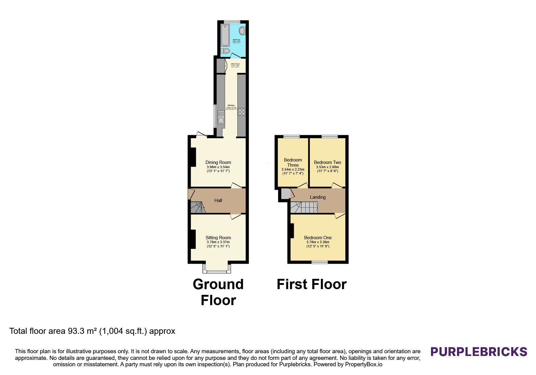 25, Avenue Road, Retford floorplan