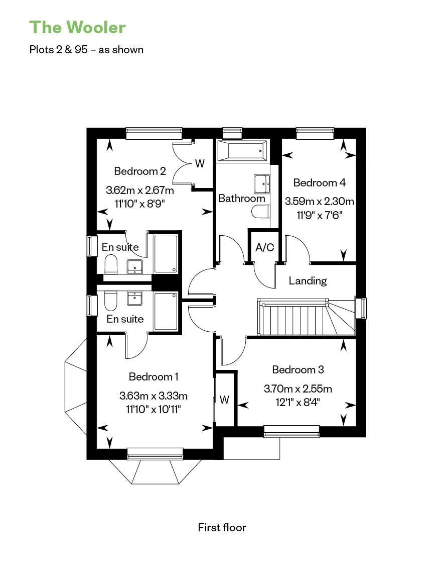 2, Doughton Road (Off Coggeshall Road), Kelvedon, Essex, Co5 9Nx floorplan
