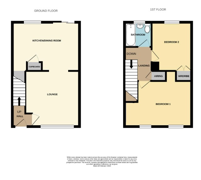 38, Addison Close, Exeter floorplan