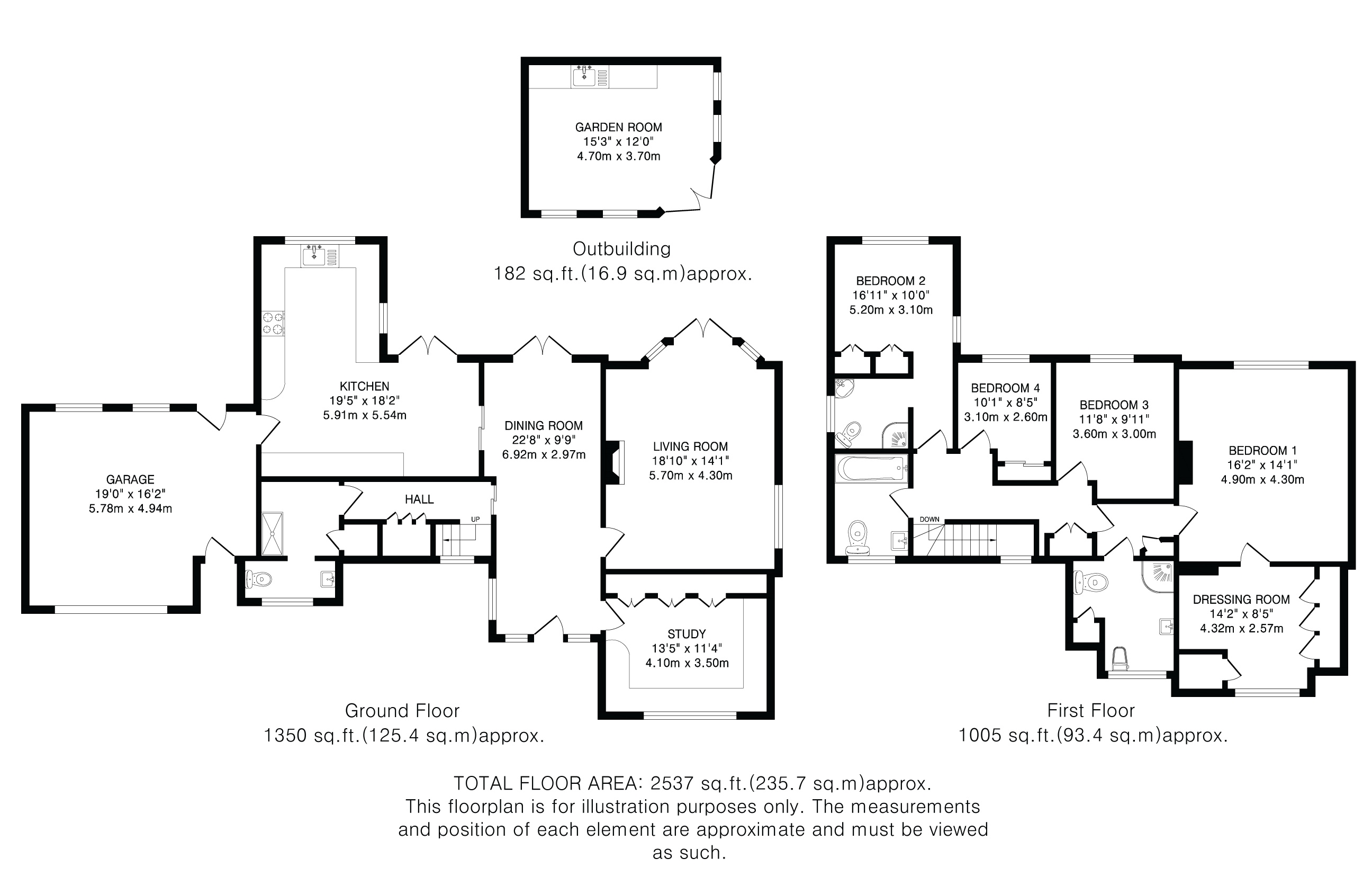 4, Fallows Green, Hertfordshire floorplan