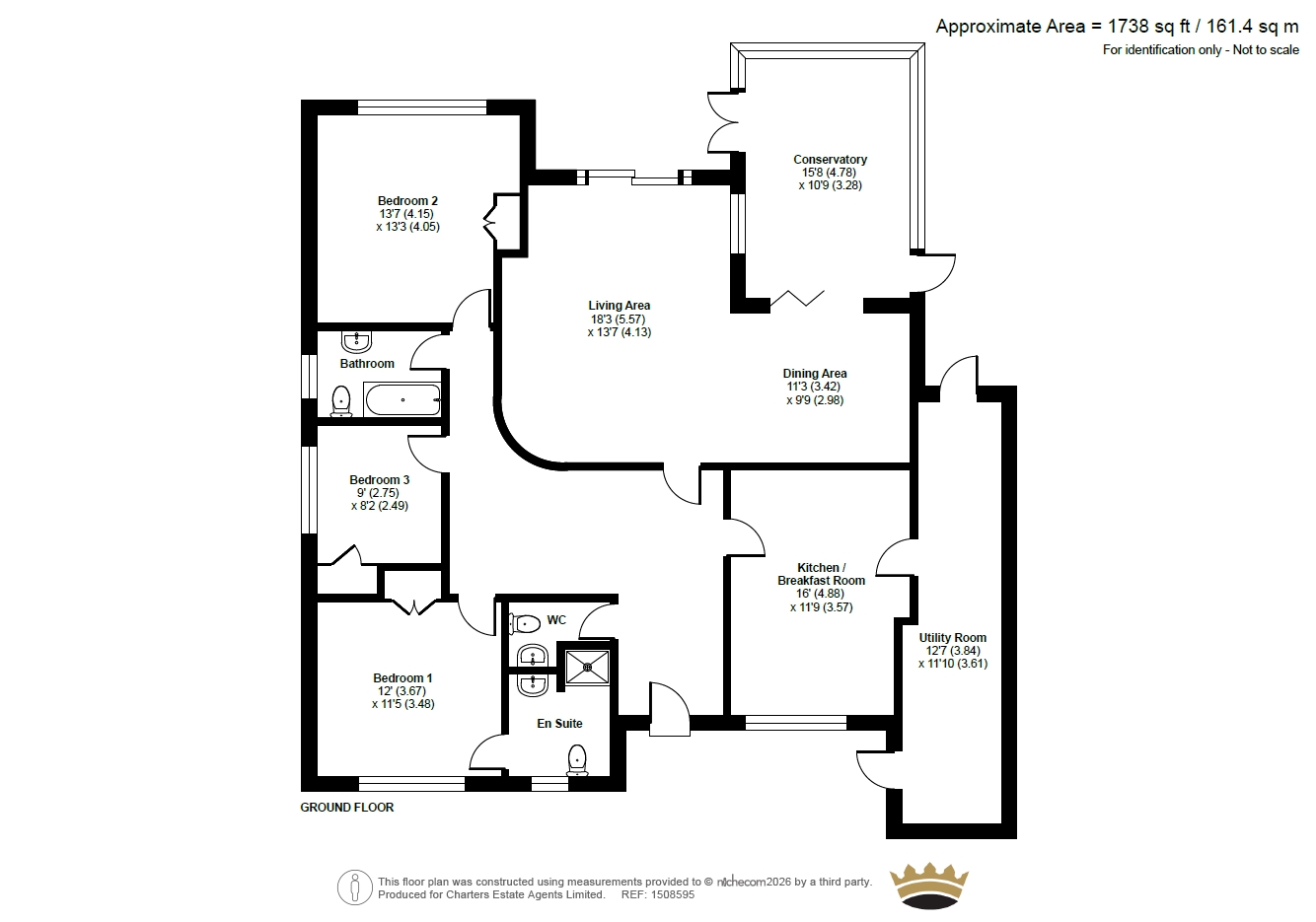 Aslbert, 32, Ferring Lane, Worthing floorplan