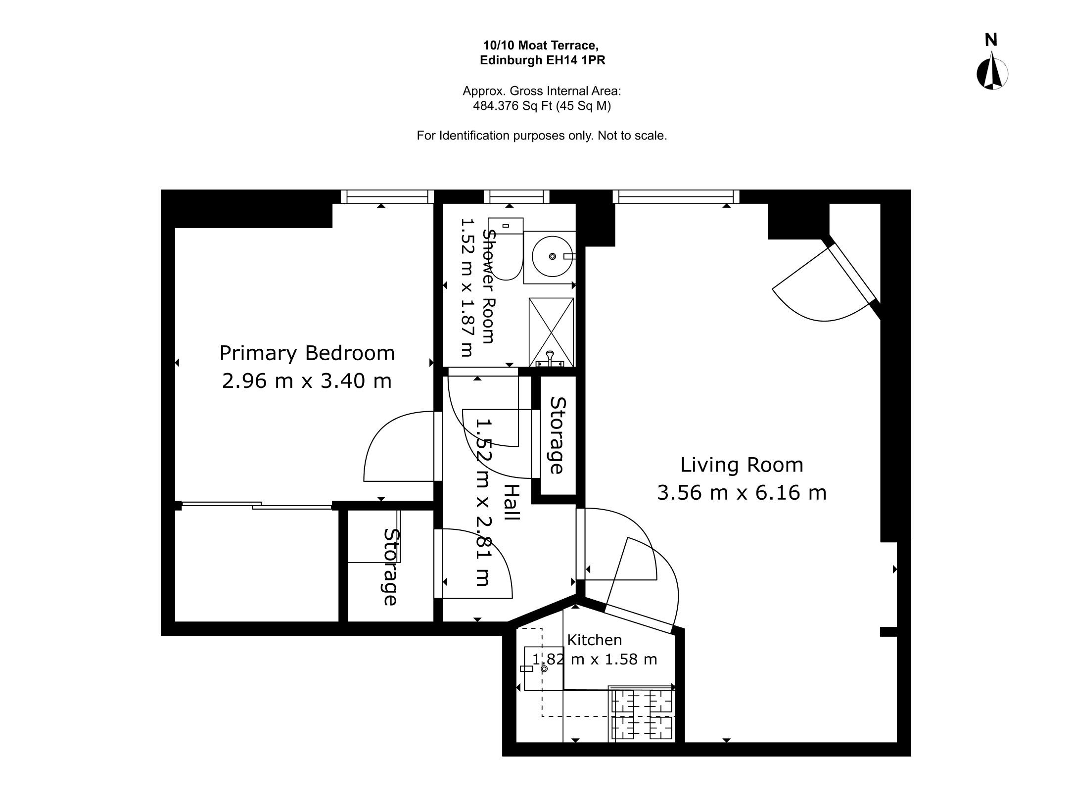 Moat Terrace, Edinburgh floorplan