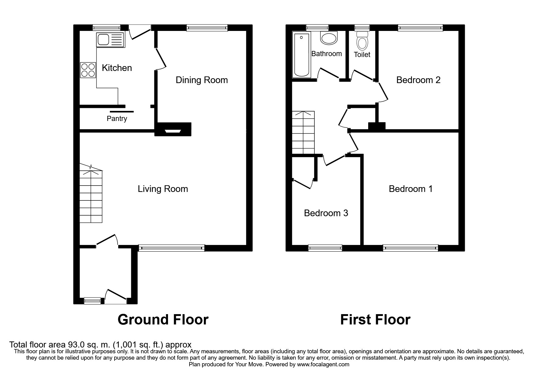 3 bed end terrace house for sale in Birling Drive, Tunbridge Wells