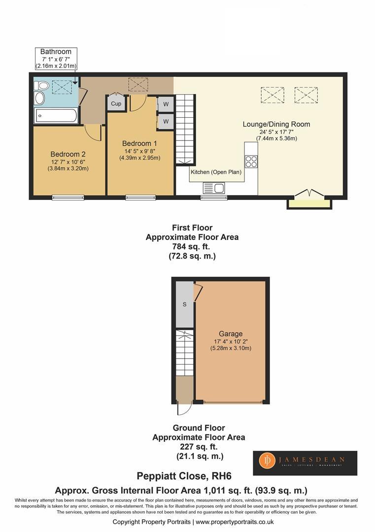 2 Bedrooms  for sale in Peppiatt Close, Horley RH6