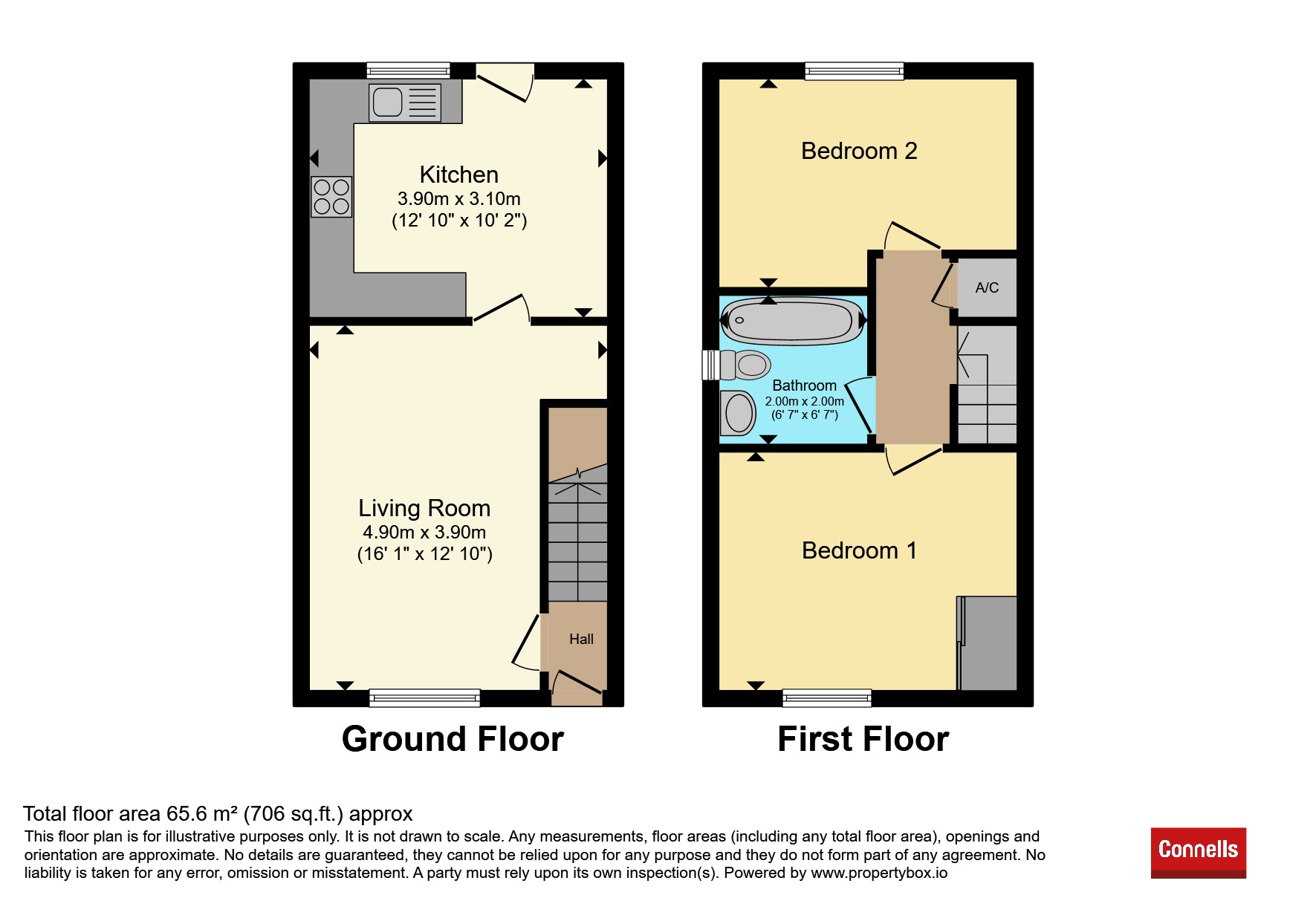 73, Kingsway, Hereford floorplan