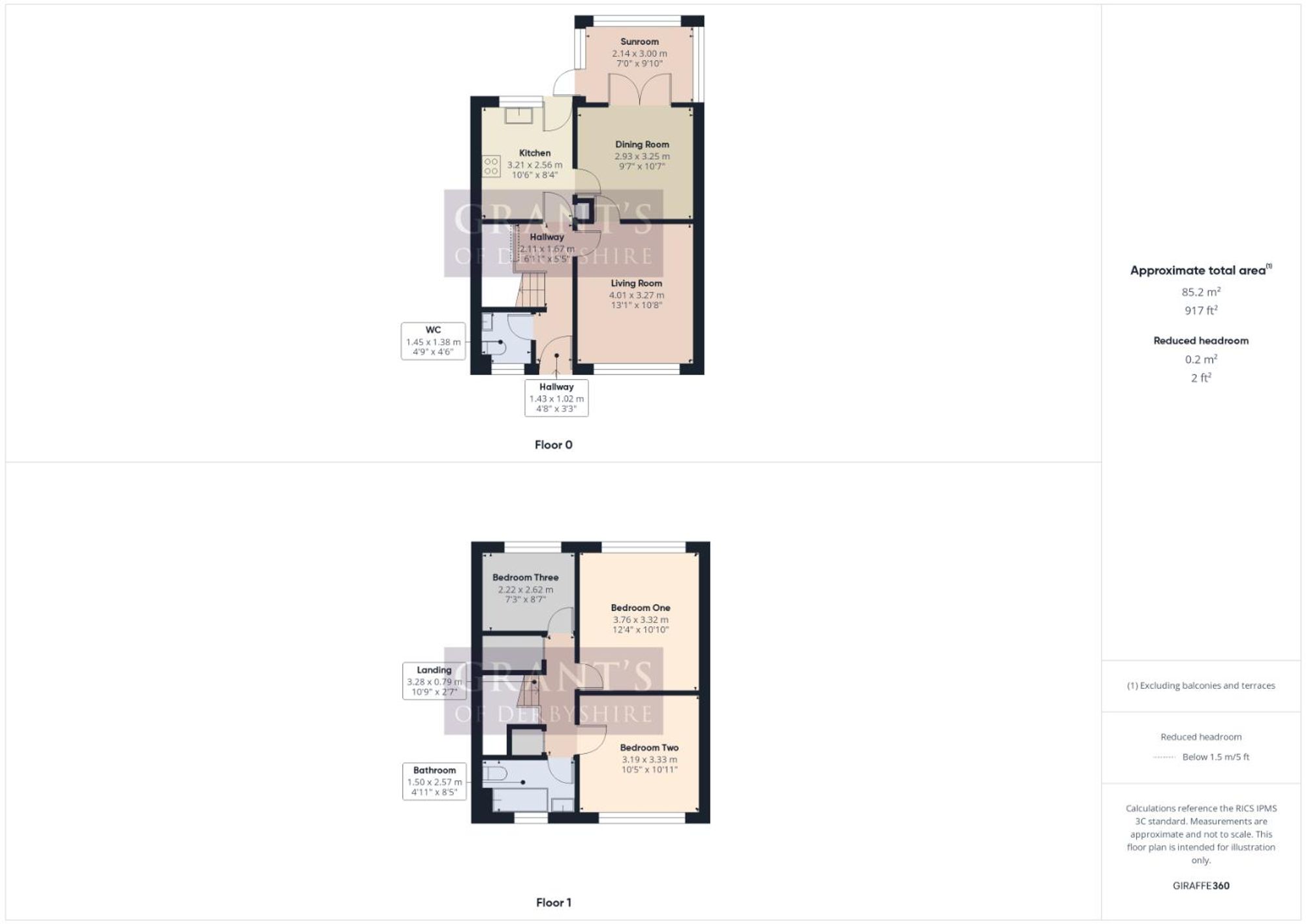 34 Malthouse Close, Matlock floorplan