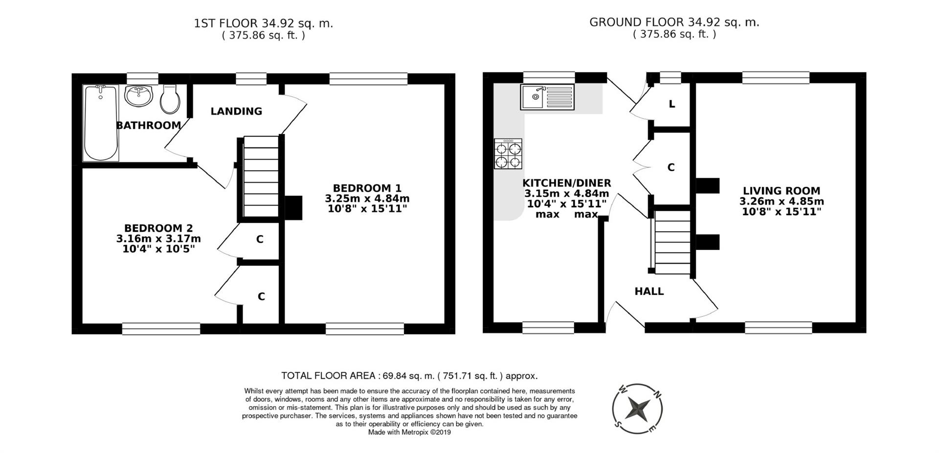 35, Elm Hayes, Corsham floorplan