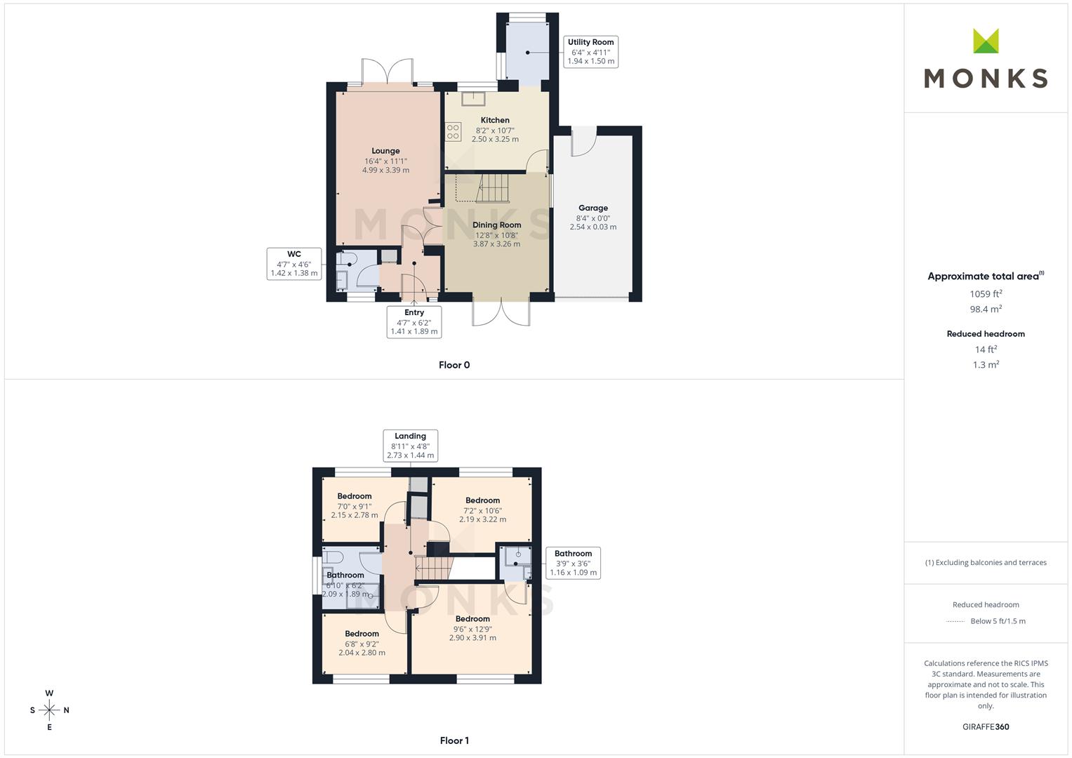 82, White Hart, Shrewsbury floorplan
