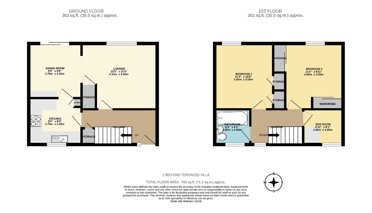 66 Beath View, Dunfermline floorplan