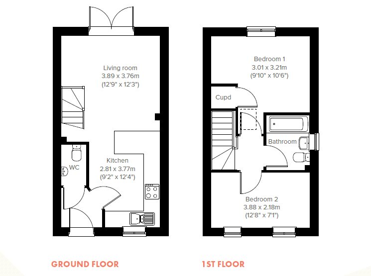 Lavender Fields - Plot 96,, Nursery Lane, King's Lynn floorplan