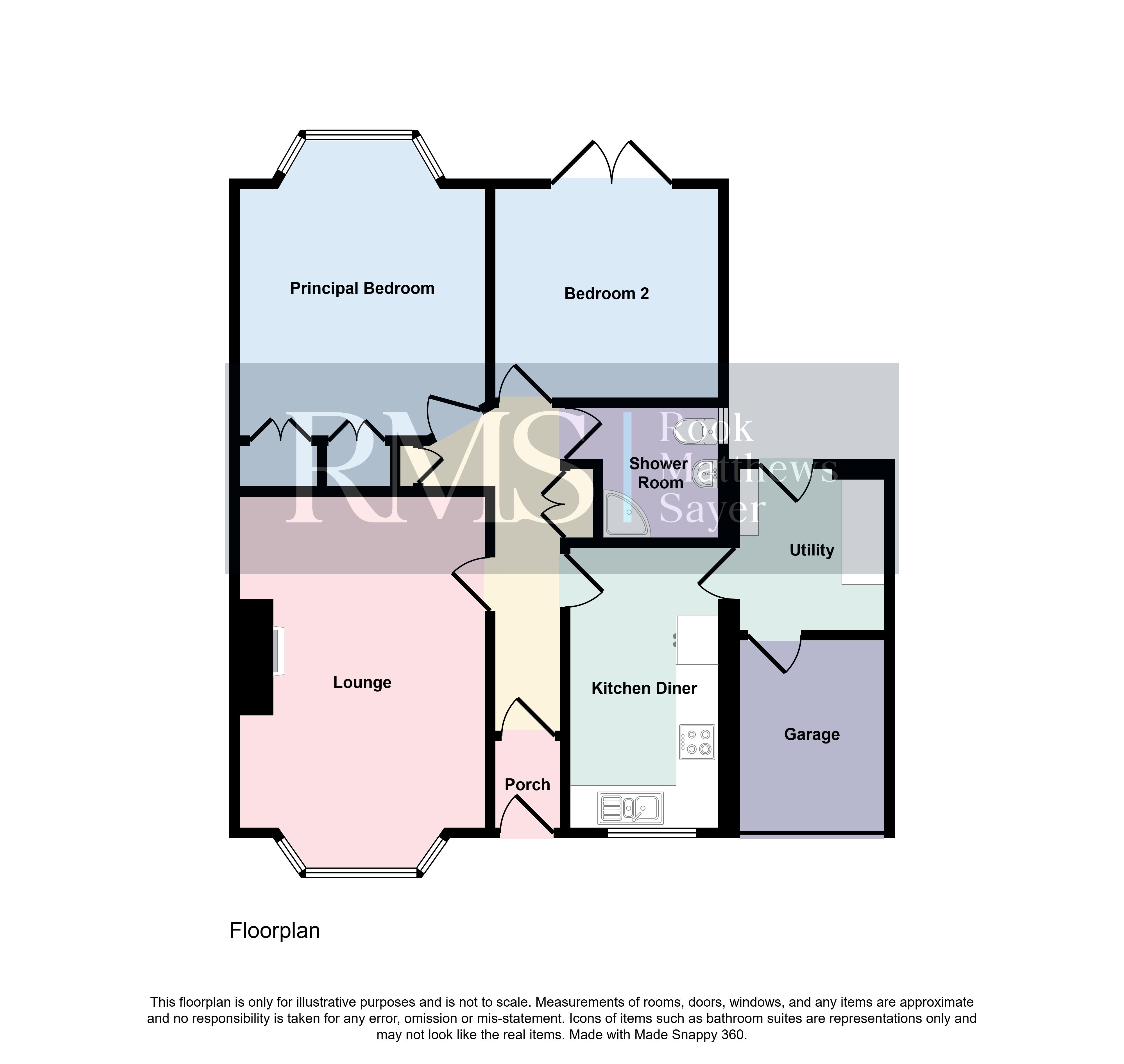 11, Wensleydale Drive, Newcastle Upon Tyne floorplan