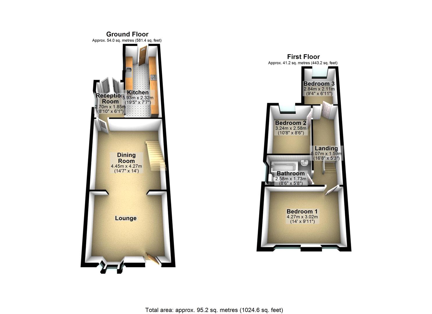 Clarendon Road, Hyde SK14, 3 bedroom end terrace house for sale