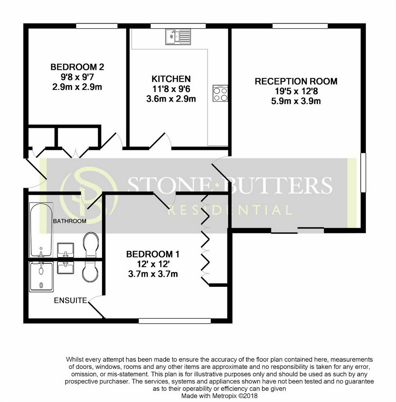 2 Bedrooms Flat to rent in Salisbury House, 57 Gordon Avenue, Stanmore, Middlesex HA7