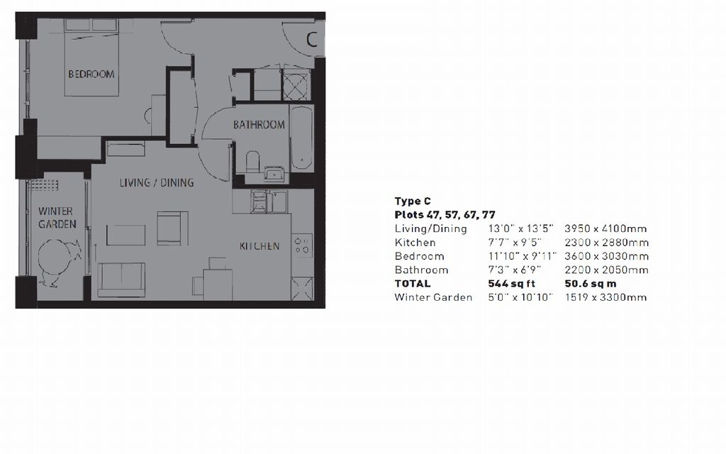 1 Bedrooms Flat to rent in Wiverton Tower, Aldgate Place, 4 New Drum Street, Tower Bridge, London E1