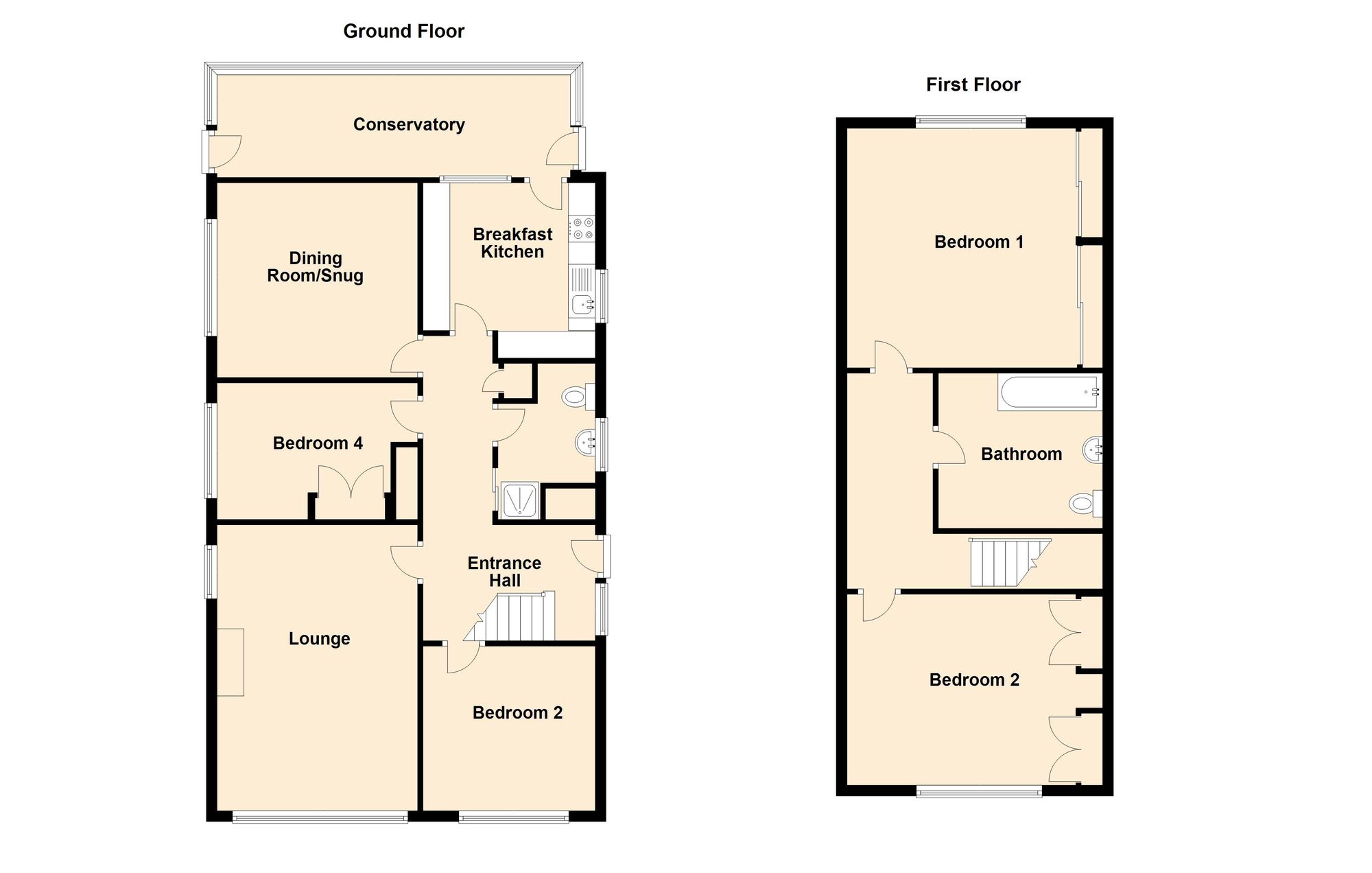 19 Linda Crescent, Louth floorplan