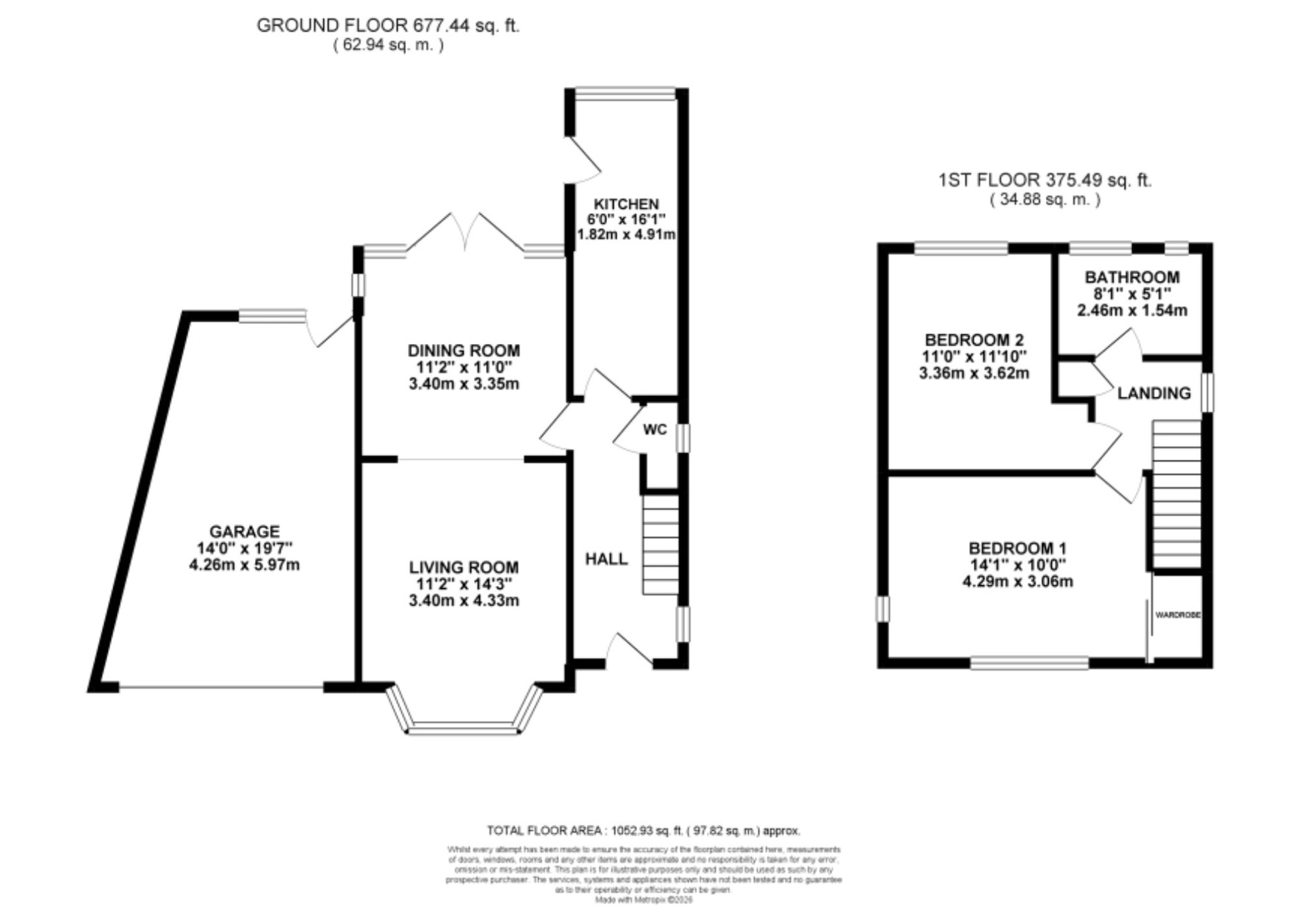 22 Rock Crescent, Stone floorplan