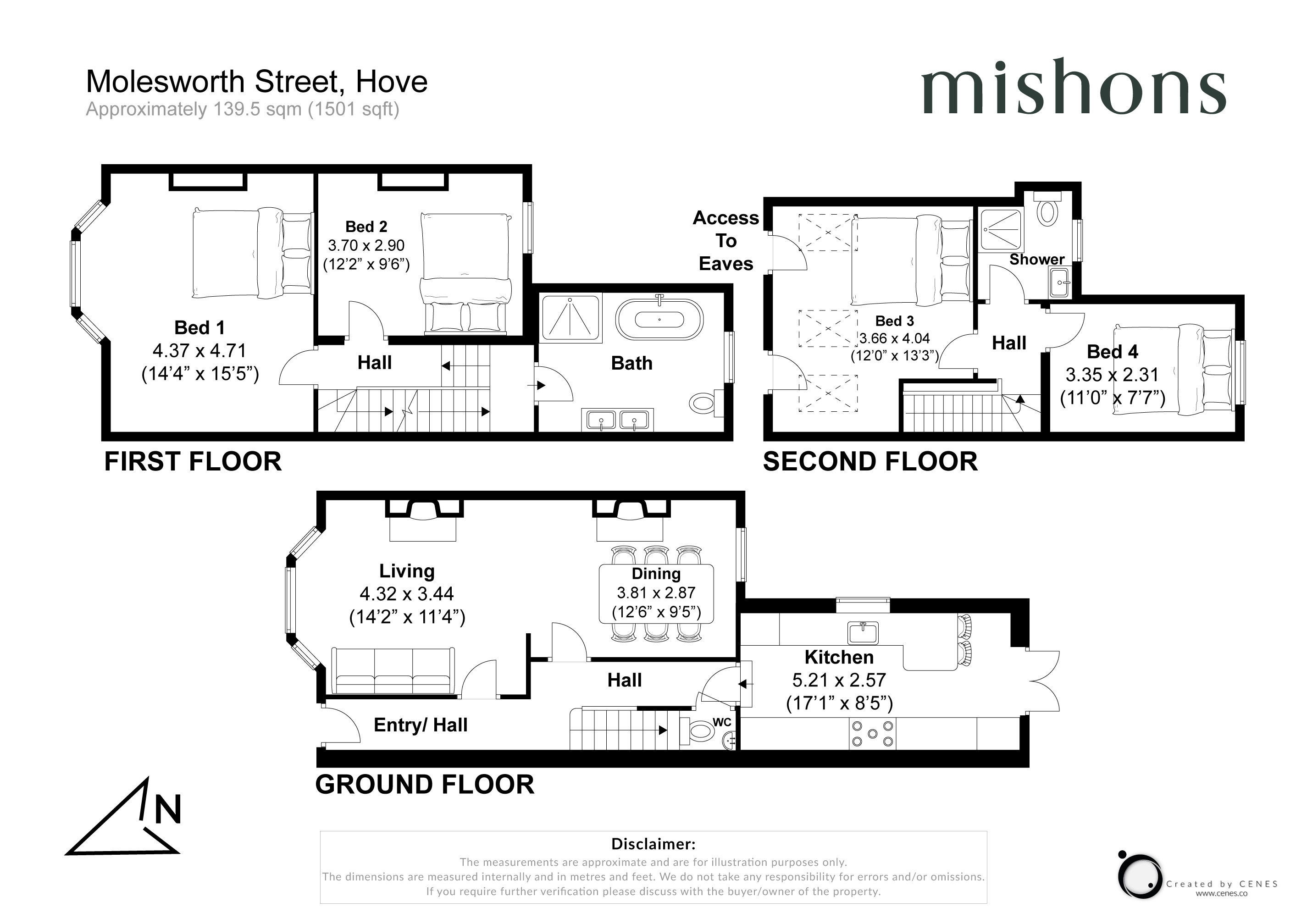 6, Molesworth Street, East Sussex floorplan