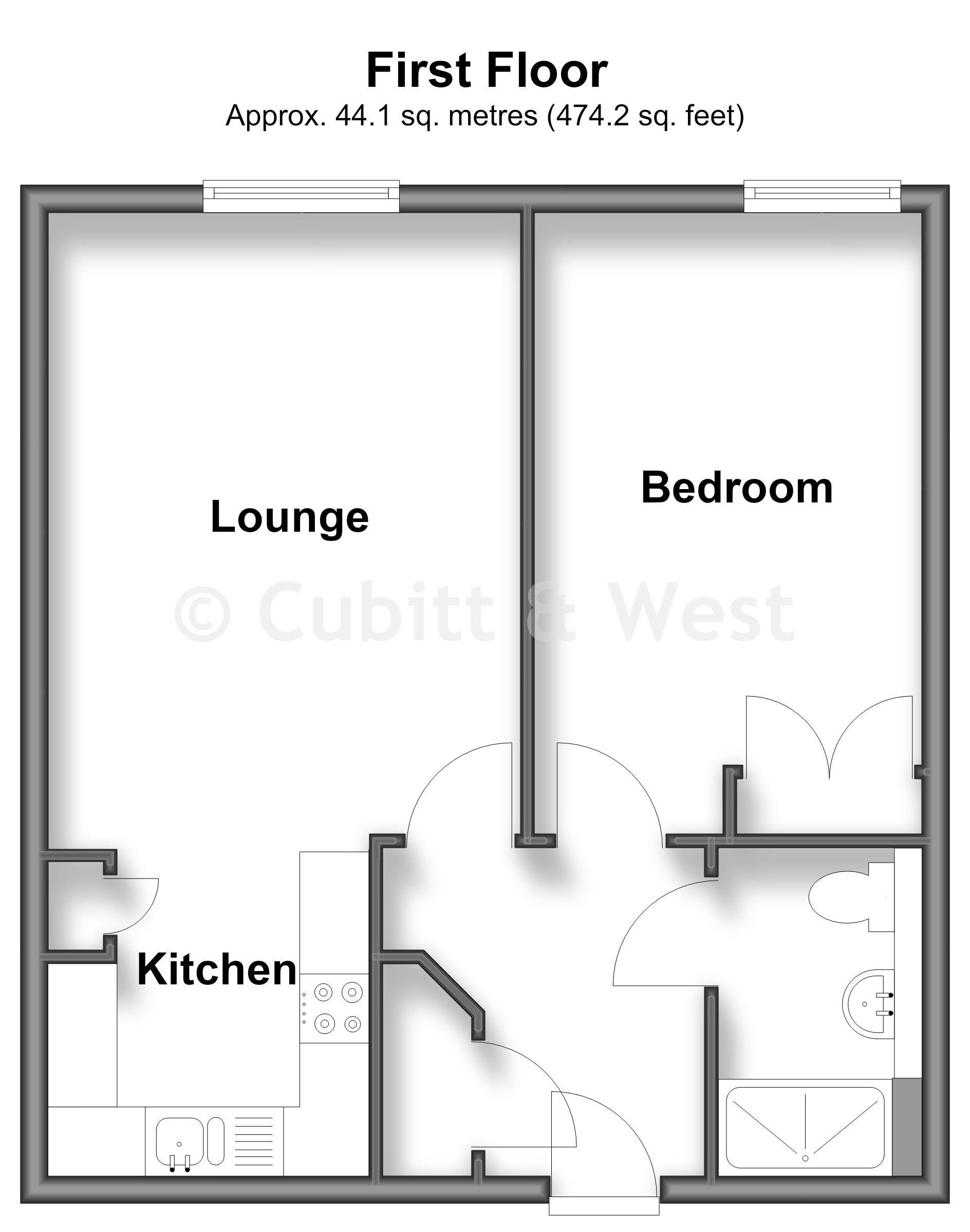 Vista, Fratton Way, Southsea floorplan