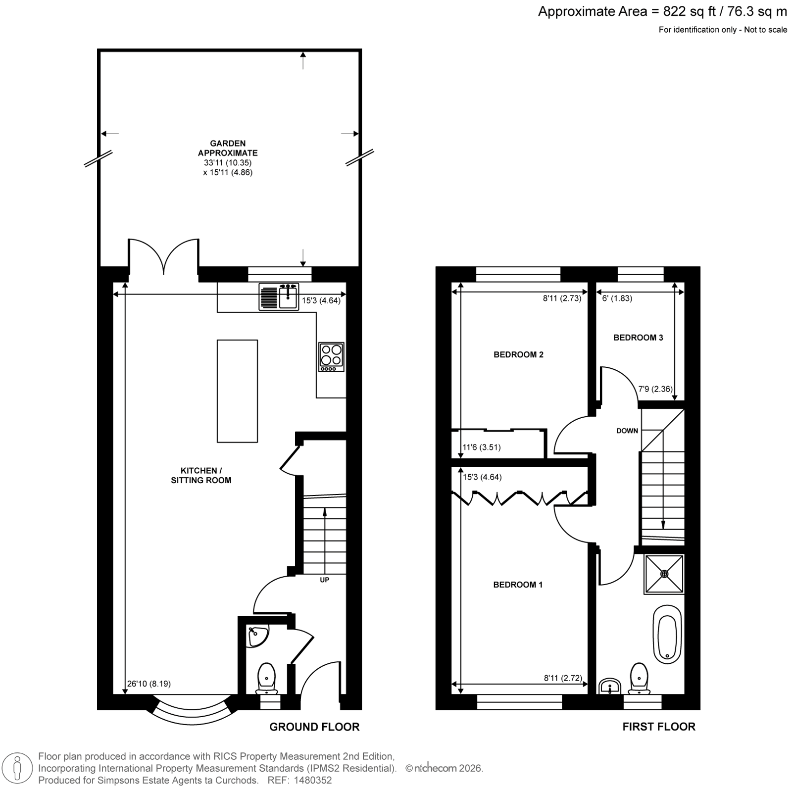 8, Rembrandt Way, Surrey floorplan