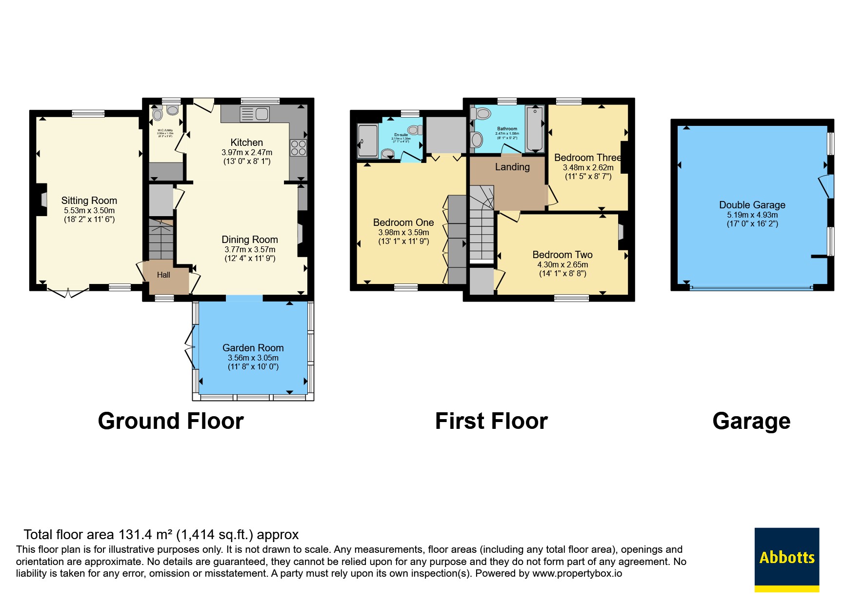 2 White House Farm Cottages,, Spexhall, Suffolk floorplan
