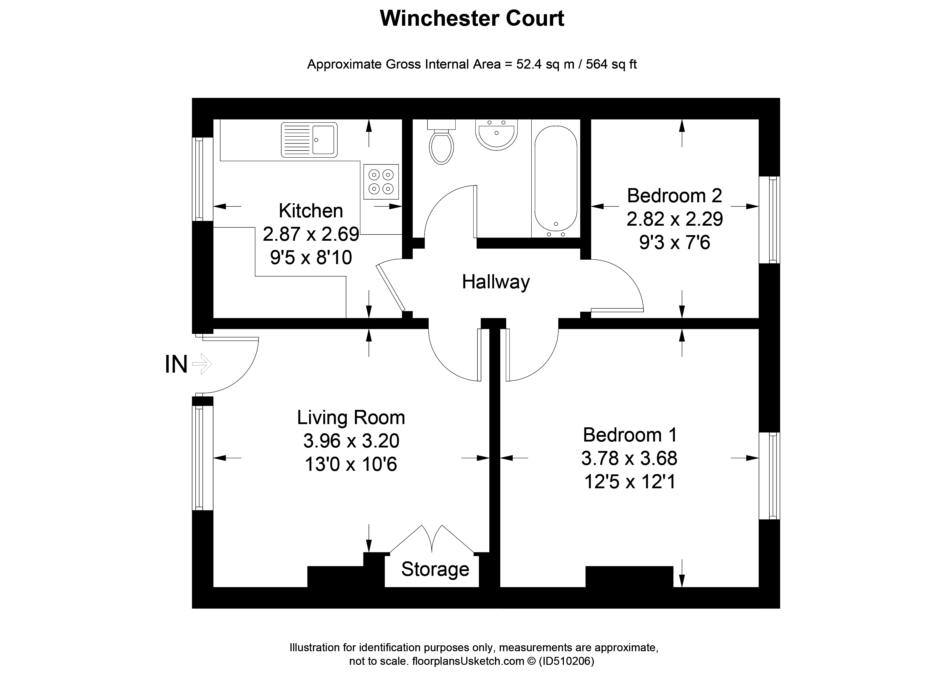 2 Bedrooms Maisonette for sale in Greenham Road, Newbury RG14