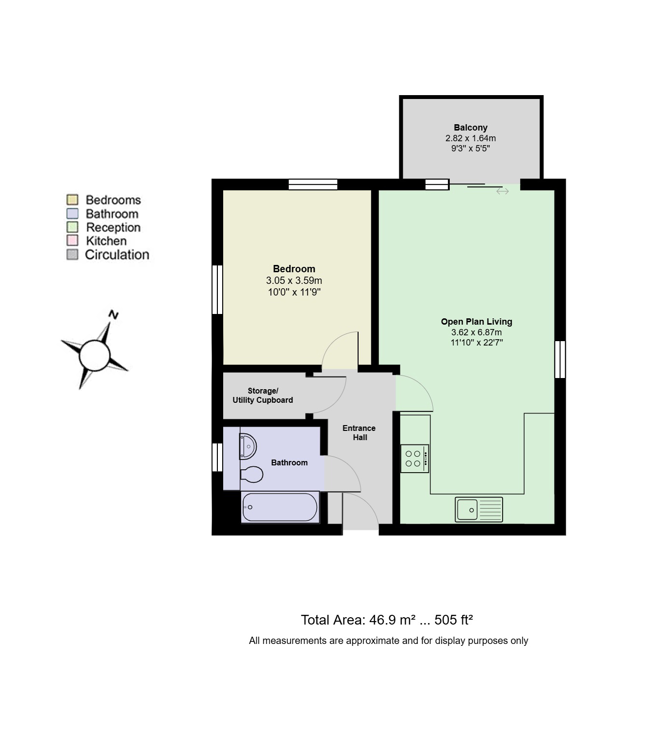 109, Addenbrookes Road, Cambridge floorplan