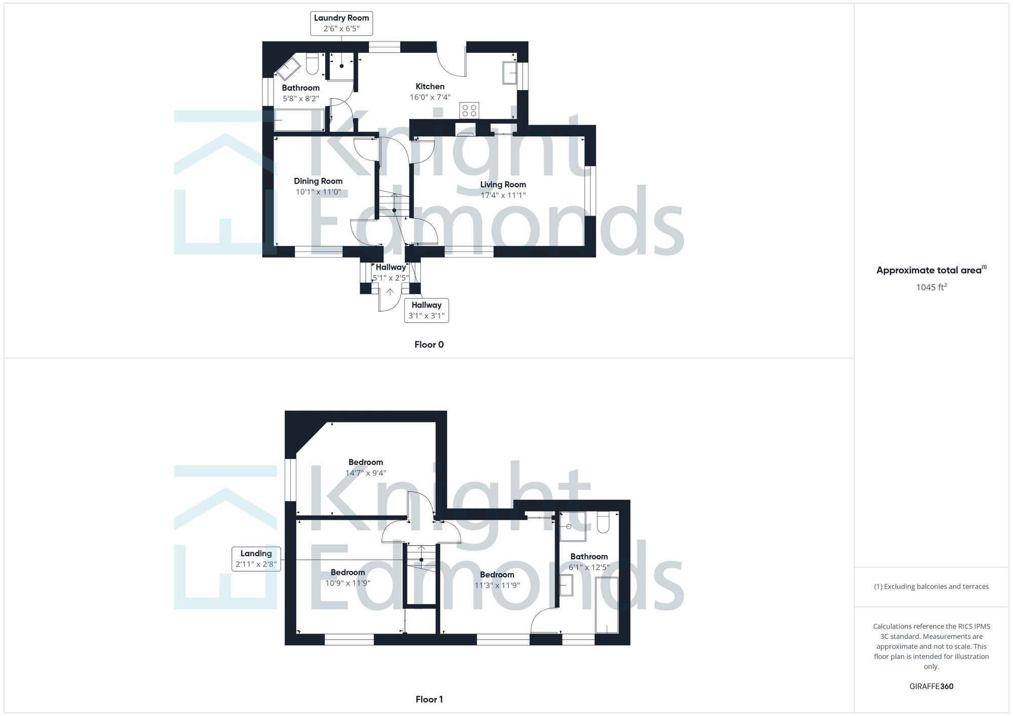 Treetop Cottage Wierton Hill, Maidstone floorplan