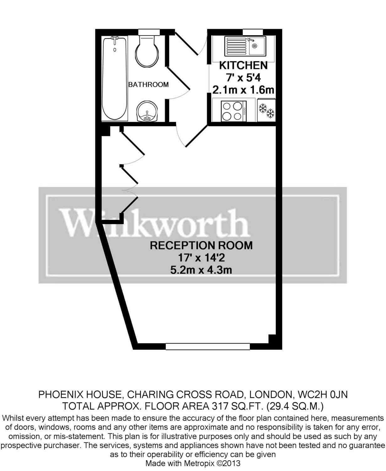 0 Bedrooms Studio to rent in Phoenix House, Charing Cross Road, Covent Garden, London WC2H