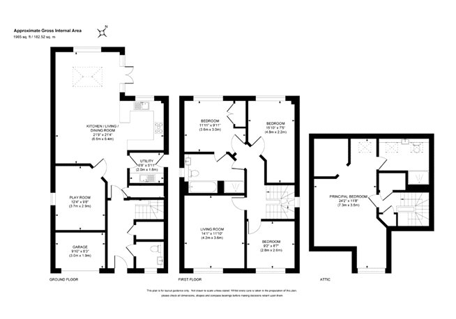 35, Brookwood Farm Drive, Woking floorplan